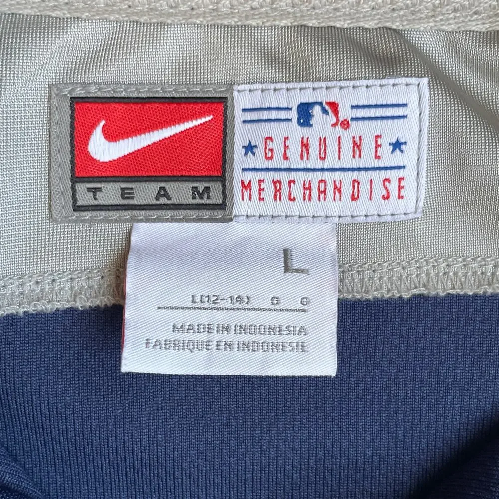 Nike MLB 2008 All Star Game Track Jacket Navy Full Zip Men's L